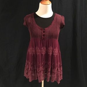 Free People baby doll top